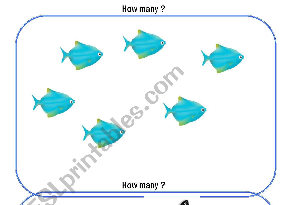 how many? worksheet