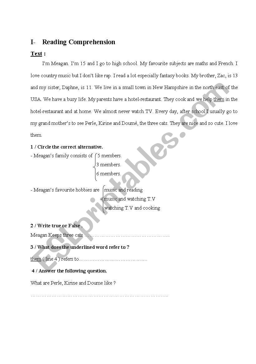 this is the first part of the test