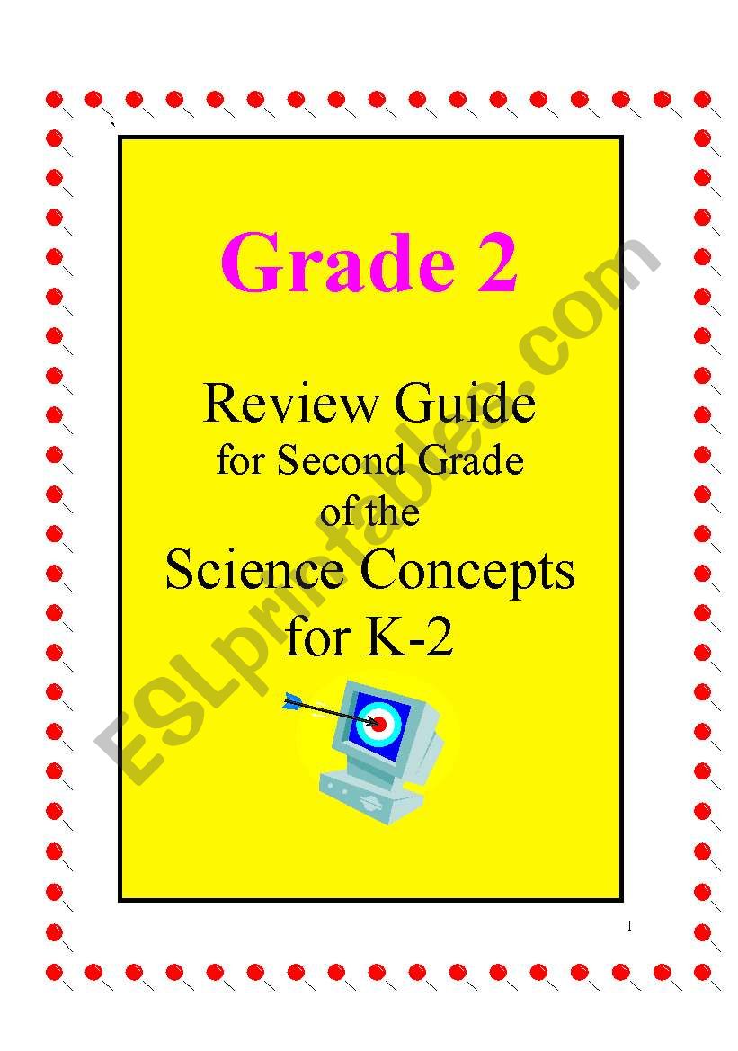 Science review guide ( Annual planning for 2nd grade) Includes 28 pages