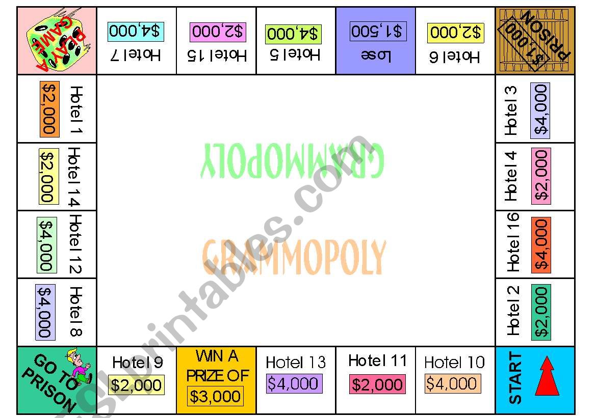 Grammopoly worksheet