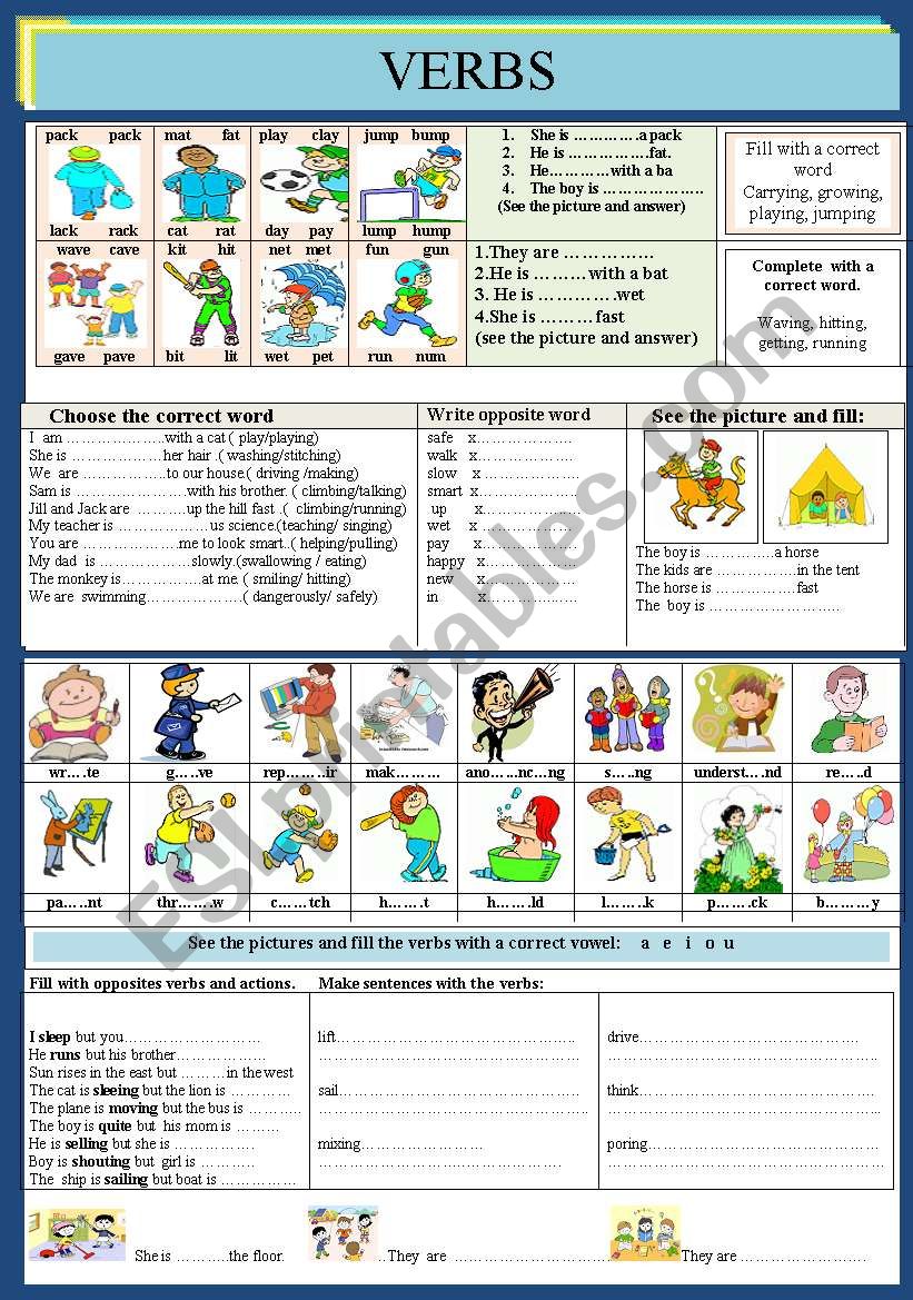 verbs-esl-worksheet-by-jhansi