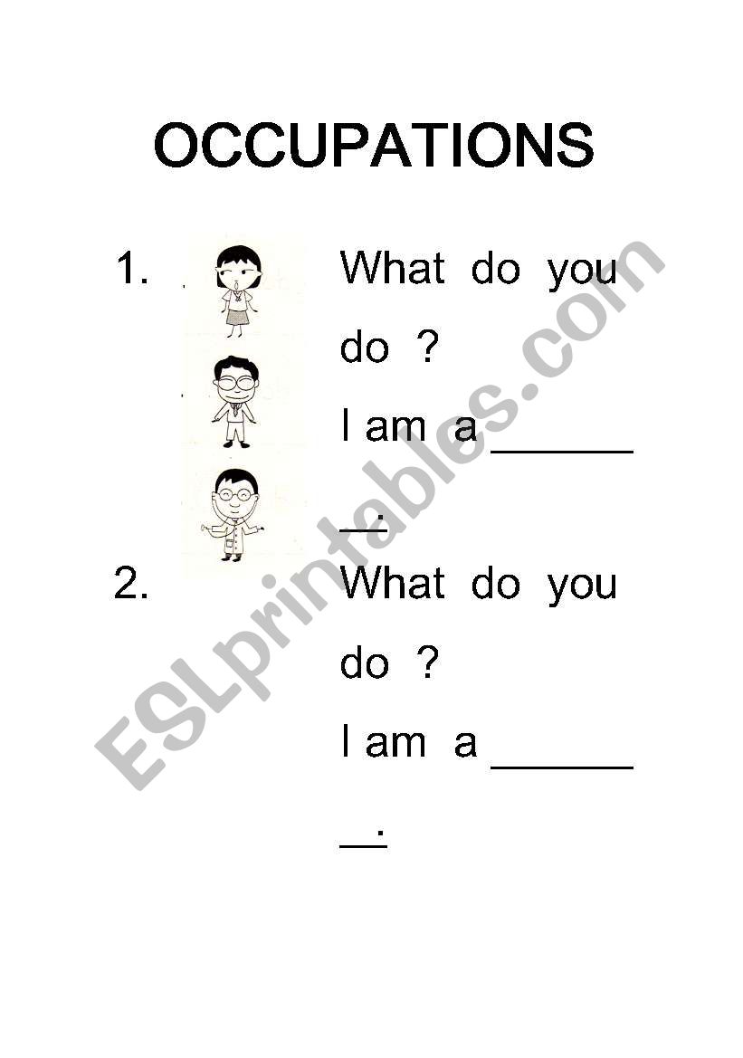 jobs worksheet