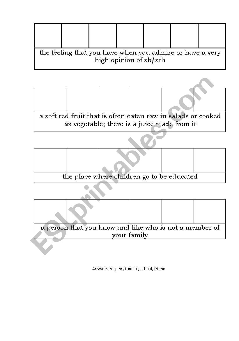 Riddles1 worksheet