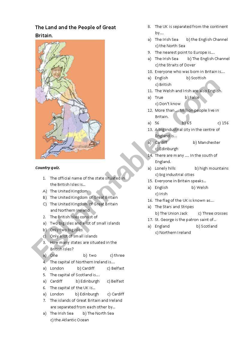 The Land and the People of Great Britain