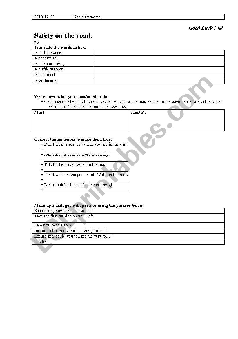 Present simple worksheet