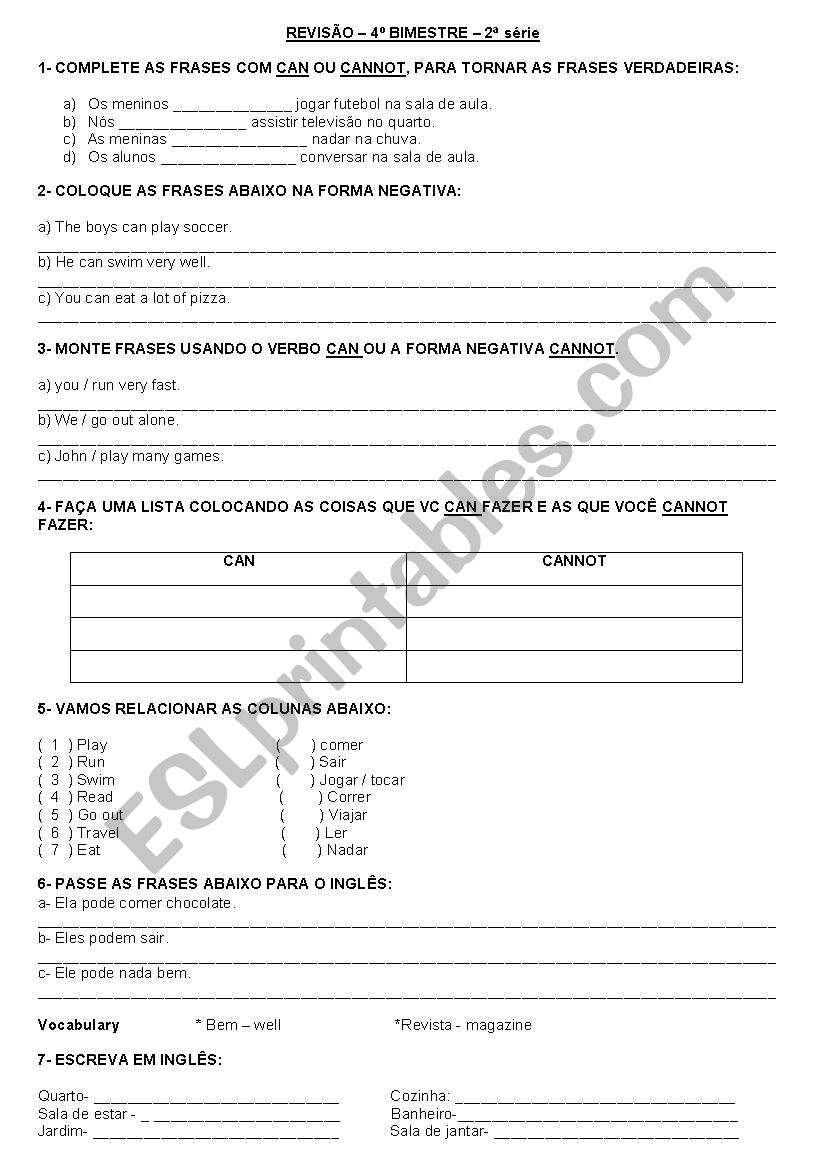 Review worksheet