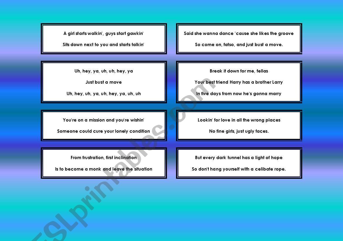 Glee Series Songs For Class S01e08 Fully Editable With Key Esl Worksheet By Denise Calazans Glee Series Songs For Class S01e08 Fully Editable With Key Esl Worksheet By Denise Calazans