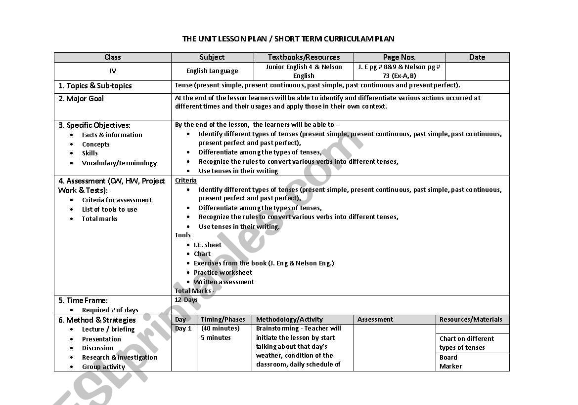 lesson-plan-for-teaching-verb-be-with-occupations-esl-worksheet-by-badini