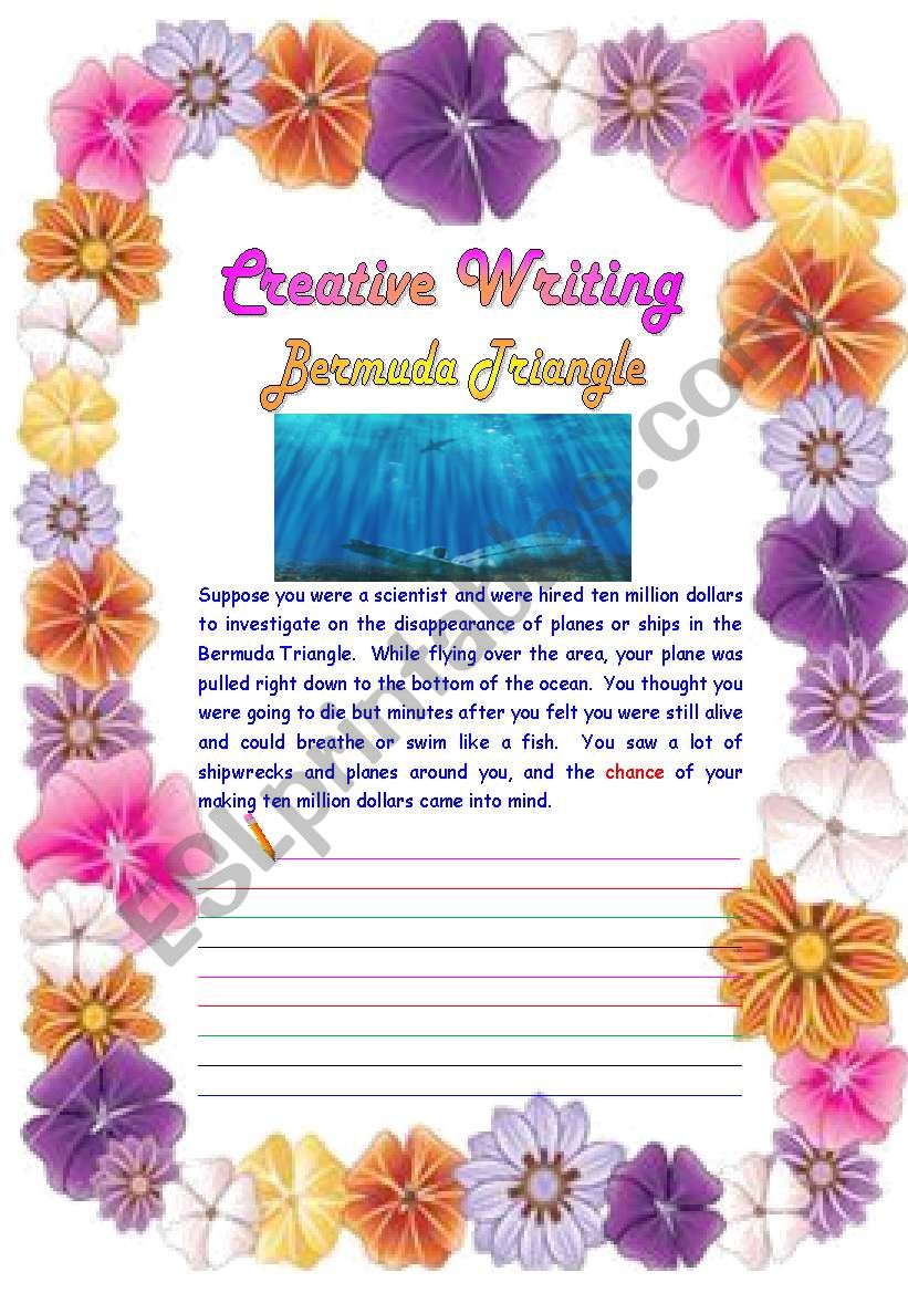 Creative Writing 02 worksheet