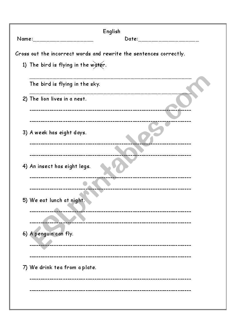 Reading Comprehension! worksheet