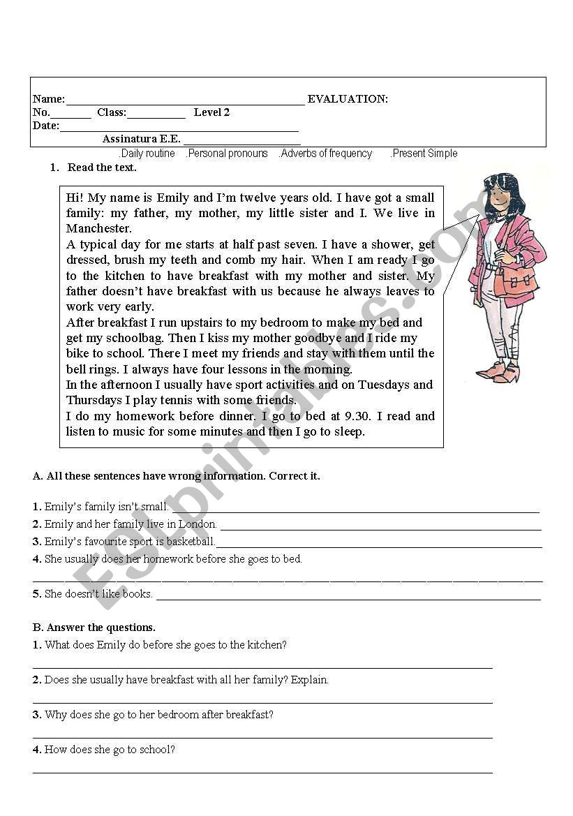 Test worksheet