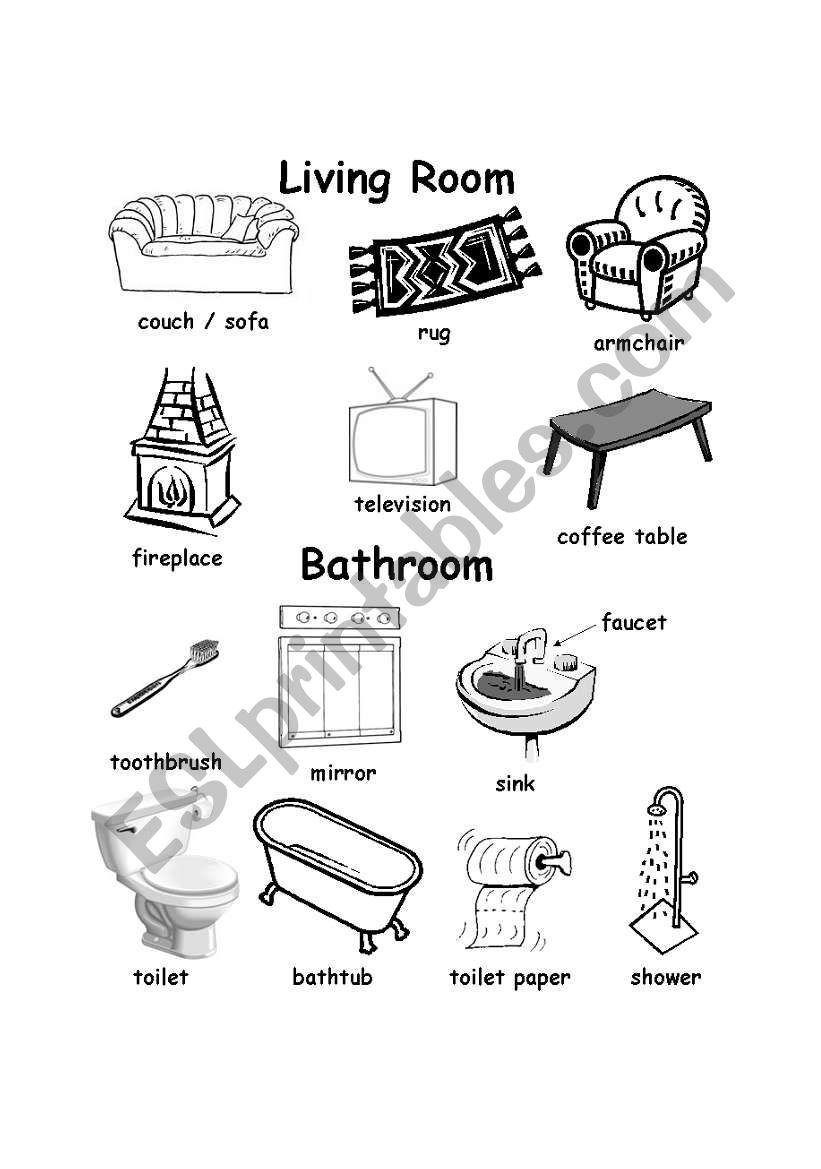 Furniture Guide worksheet