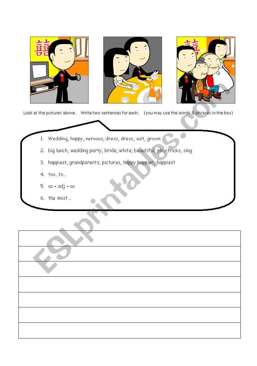 Chinese Wedding Ceremony worksheet