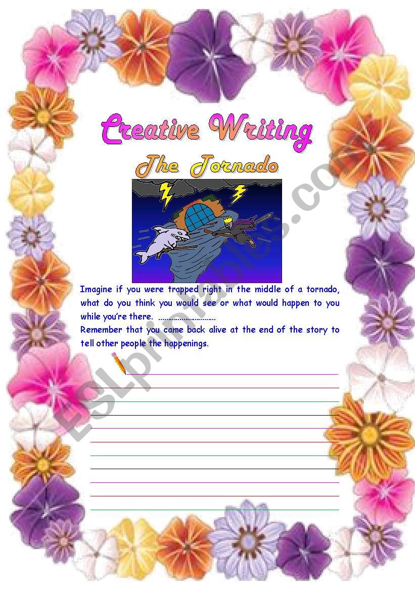 Creative Writing 04 worksheet