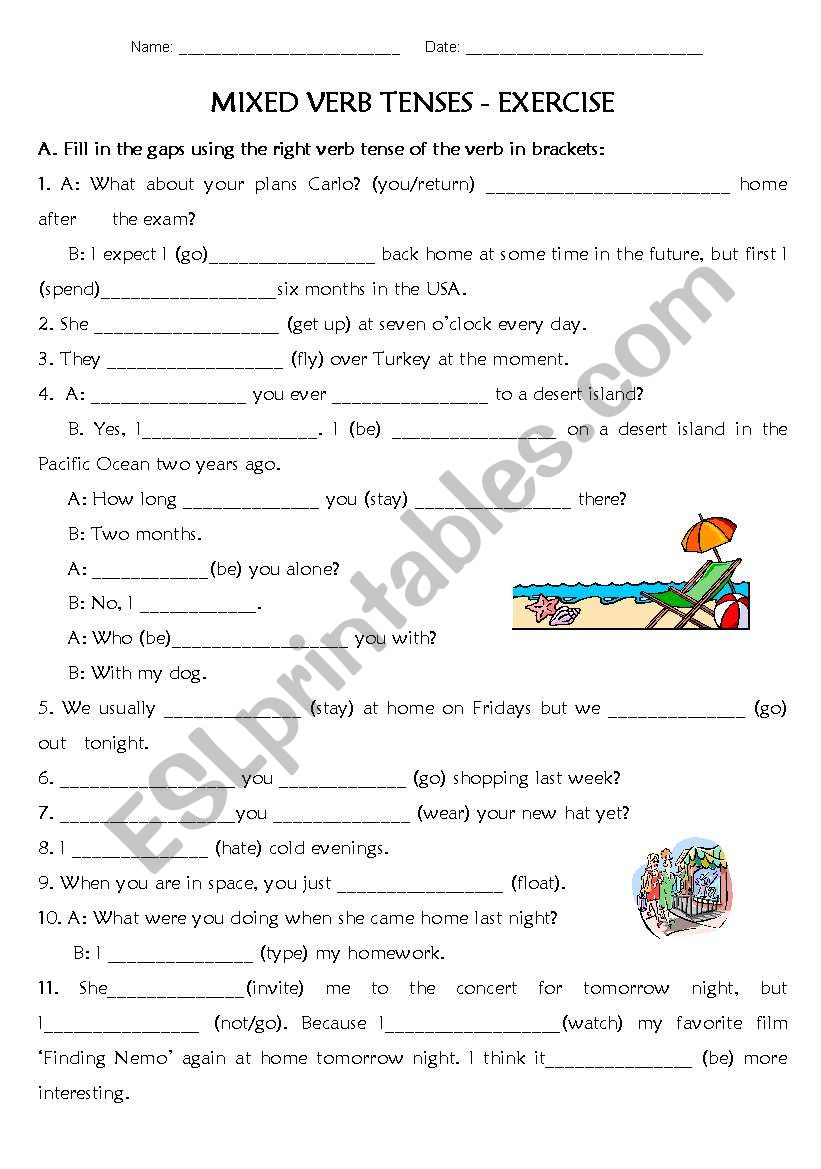 mixed-verb-tenses-esl-worksheet-by-anasantos