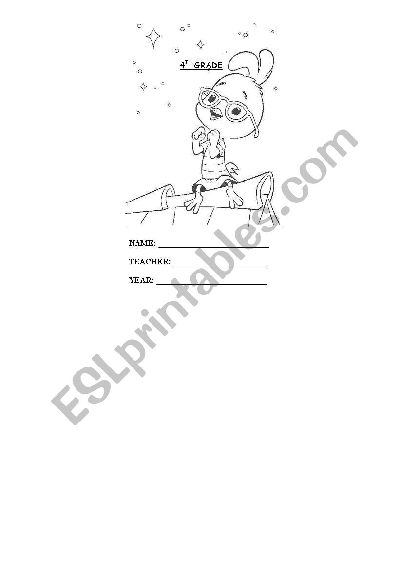 chicken little worksheet