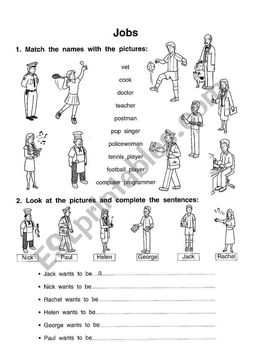 JOBS worksheet