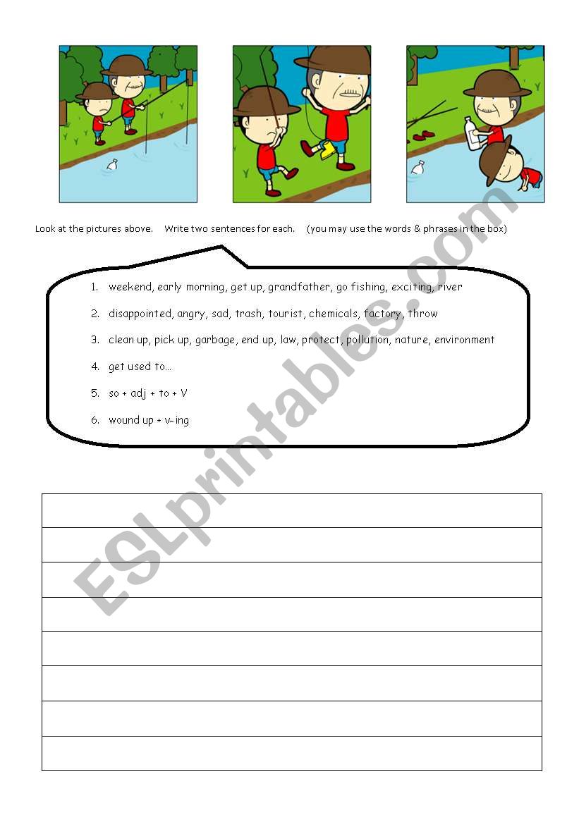 Environment Protection worksheet