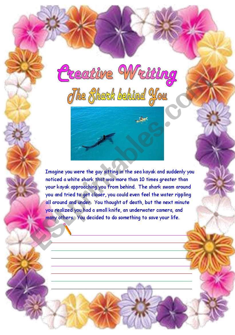 Creative Writing 06 worksheet