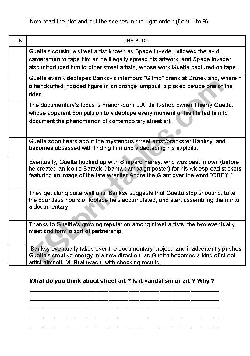 exit through the gift shop summary