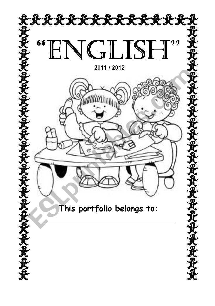 My English Portfolio 2 2 ESL Worksheet By JECMPJ