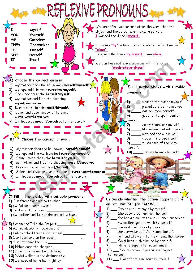 reflexive-pronouns-esl-worksheet-by-lady-gargara