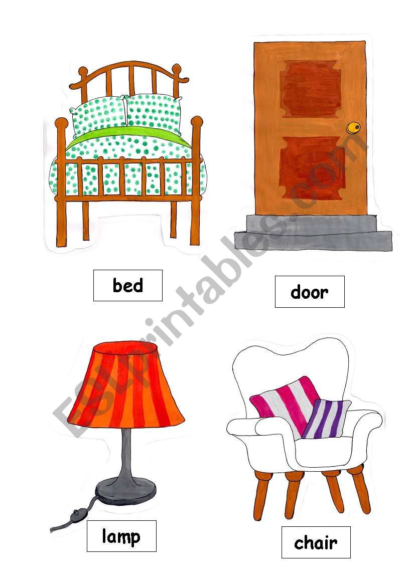 furniture worksheet