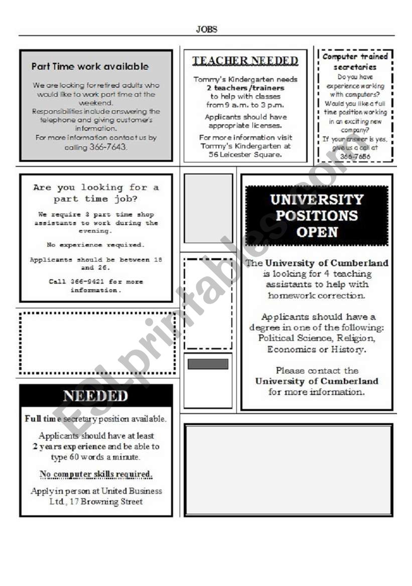 job-ads-and-candidate-profiles-reading-activity-esl-worksheet-by-nanex