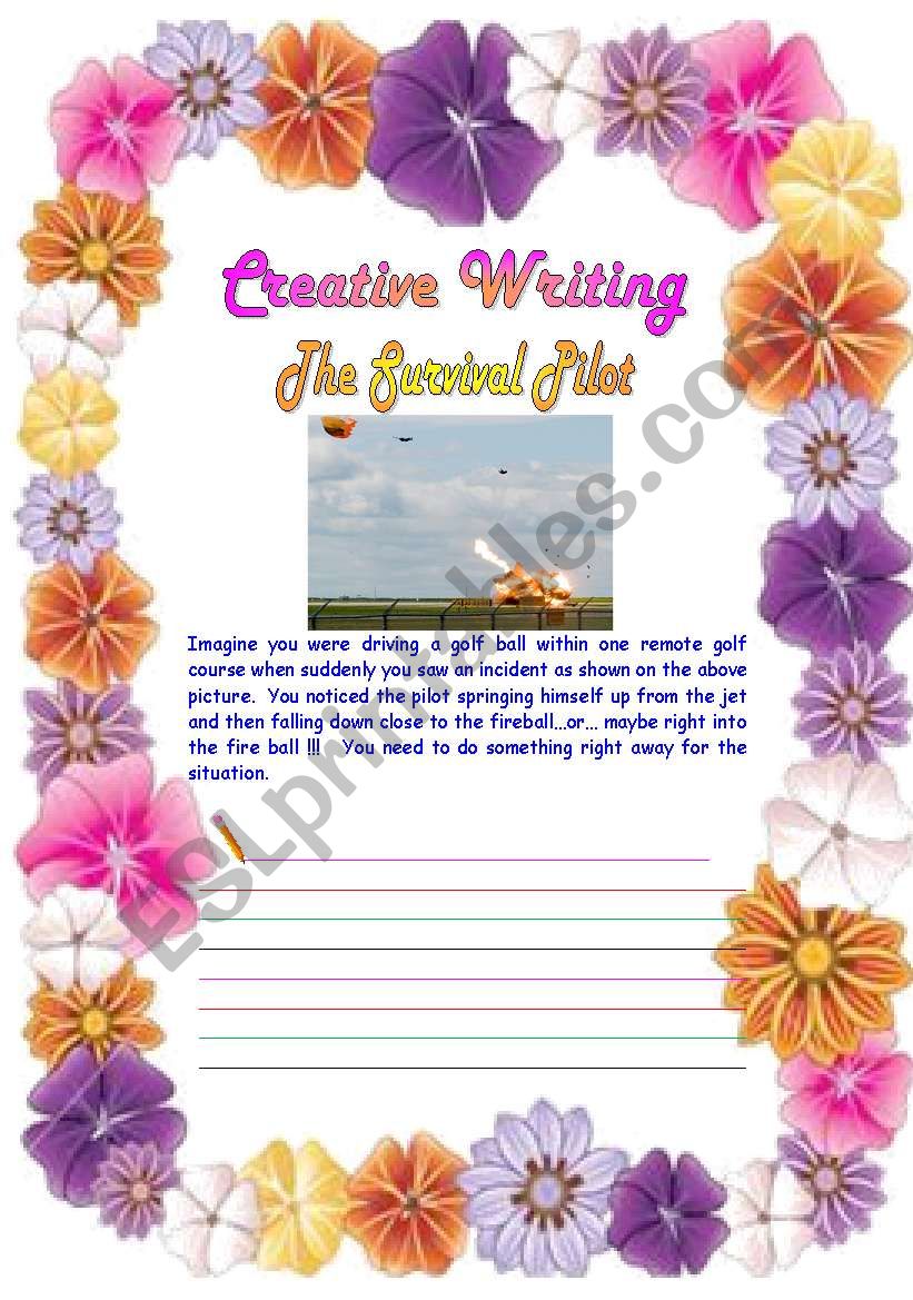 Creative Writing 10 worksheet