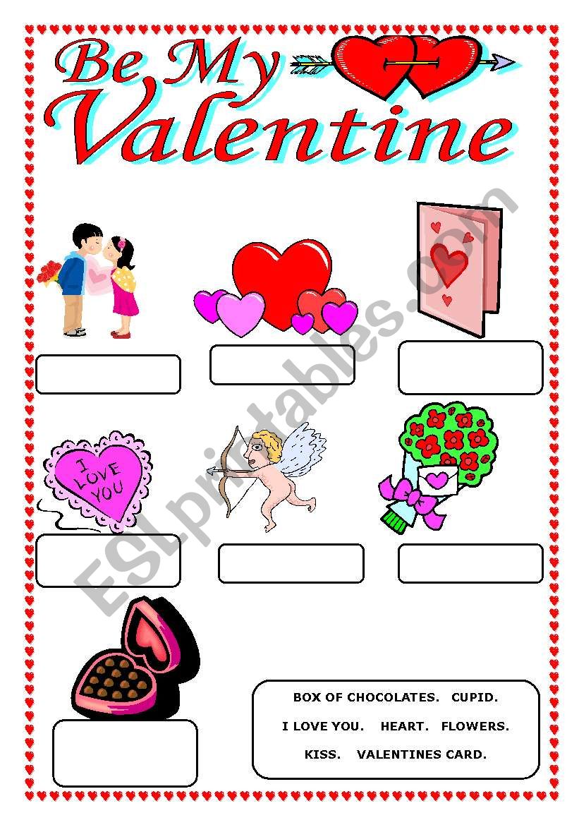 Valentines Day  worksheet