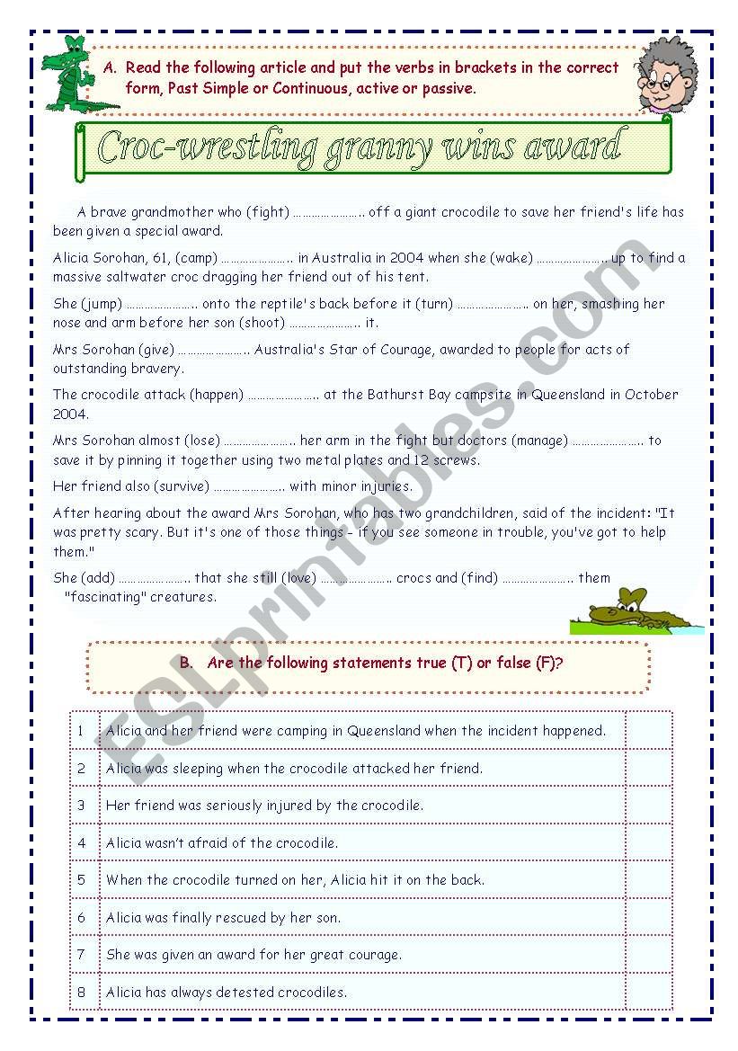 Present progressive worksheet