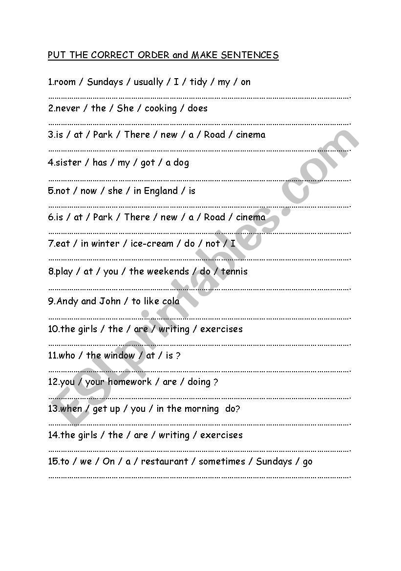 put-the-correct-order-esl-worksheet-by-1957