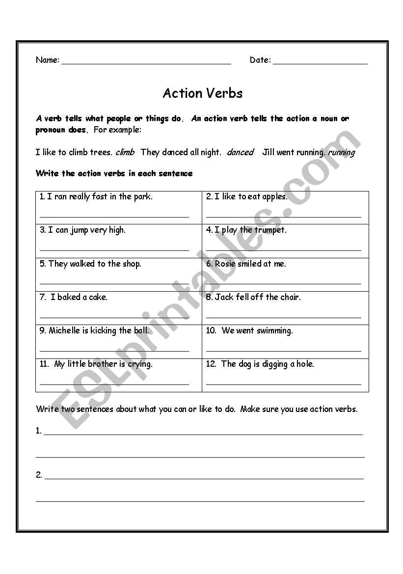 english-worksheets-action-verbs