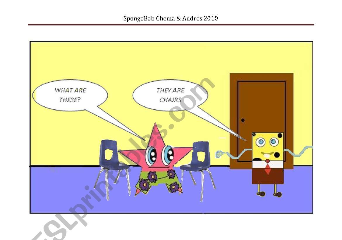 Sponge Bob worksheet