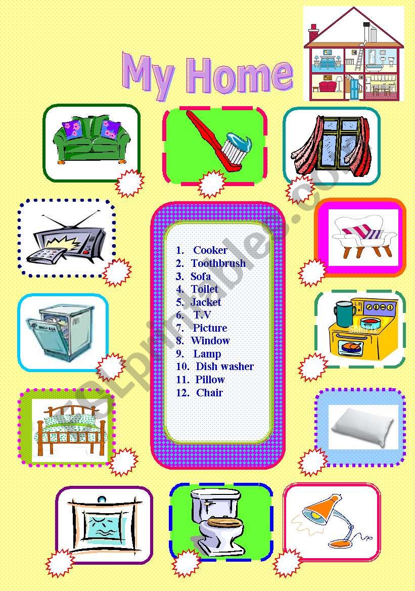 At home worksheet