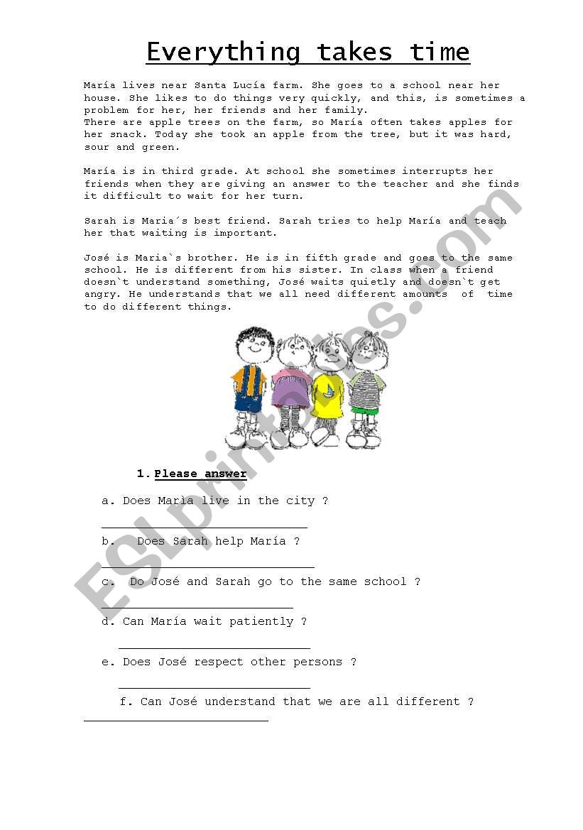 patience and tolerance worksheet