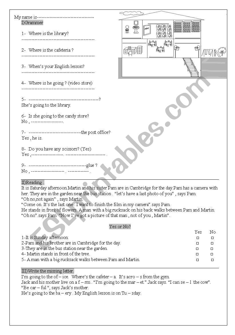 a Quize of  hip 3 , unit 1  worksheet