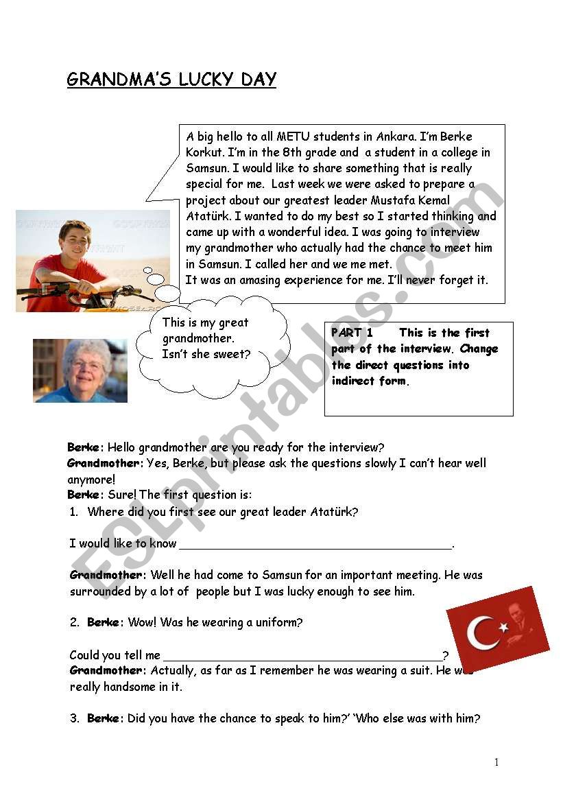 atatürk worksheet worksheet