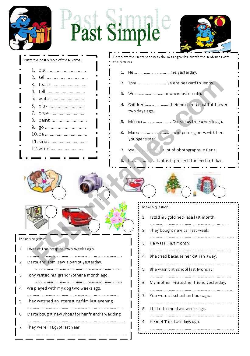 Past Simple worksheet