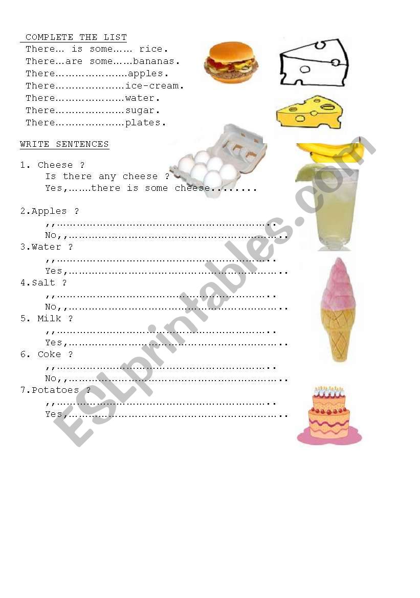 uncountable-countable worksheet