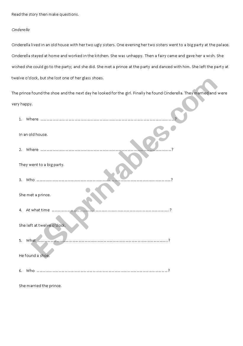 Past Simple Exercises worksheet