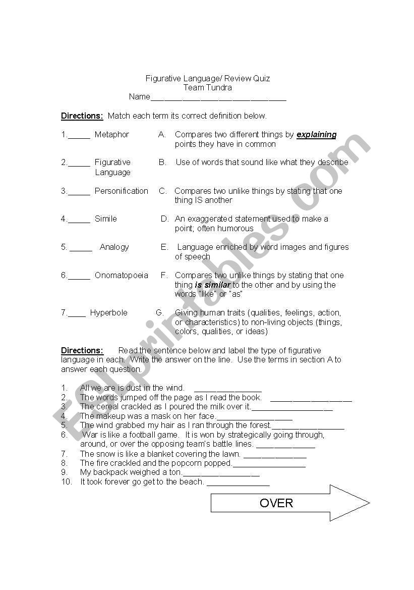 fig lang qui worksheet