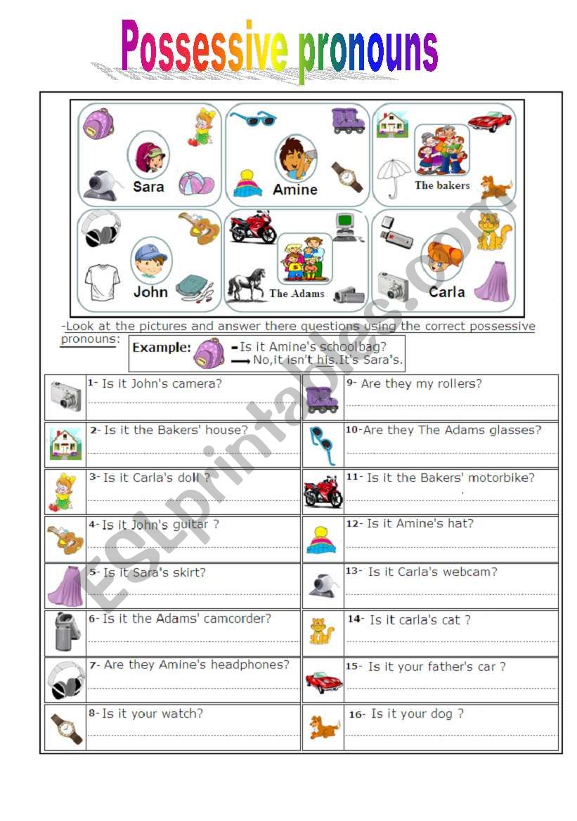 possessive-pronoun-worksheet-3rd-grade