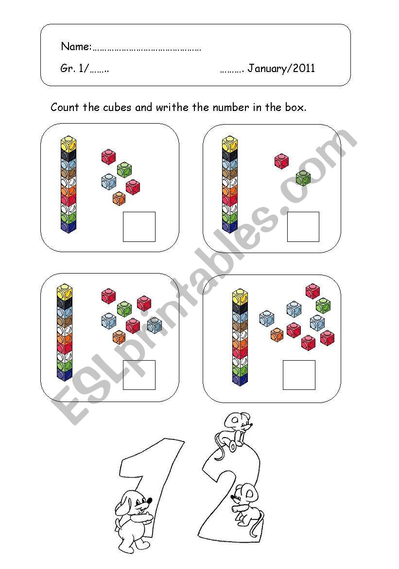 counting teen numbers worksheet