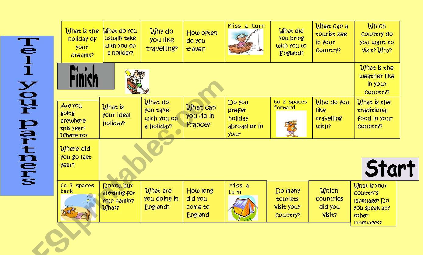 Holidays/Tourism worksheet