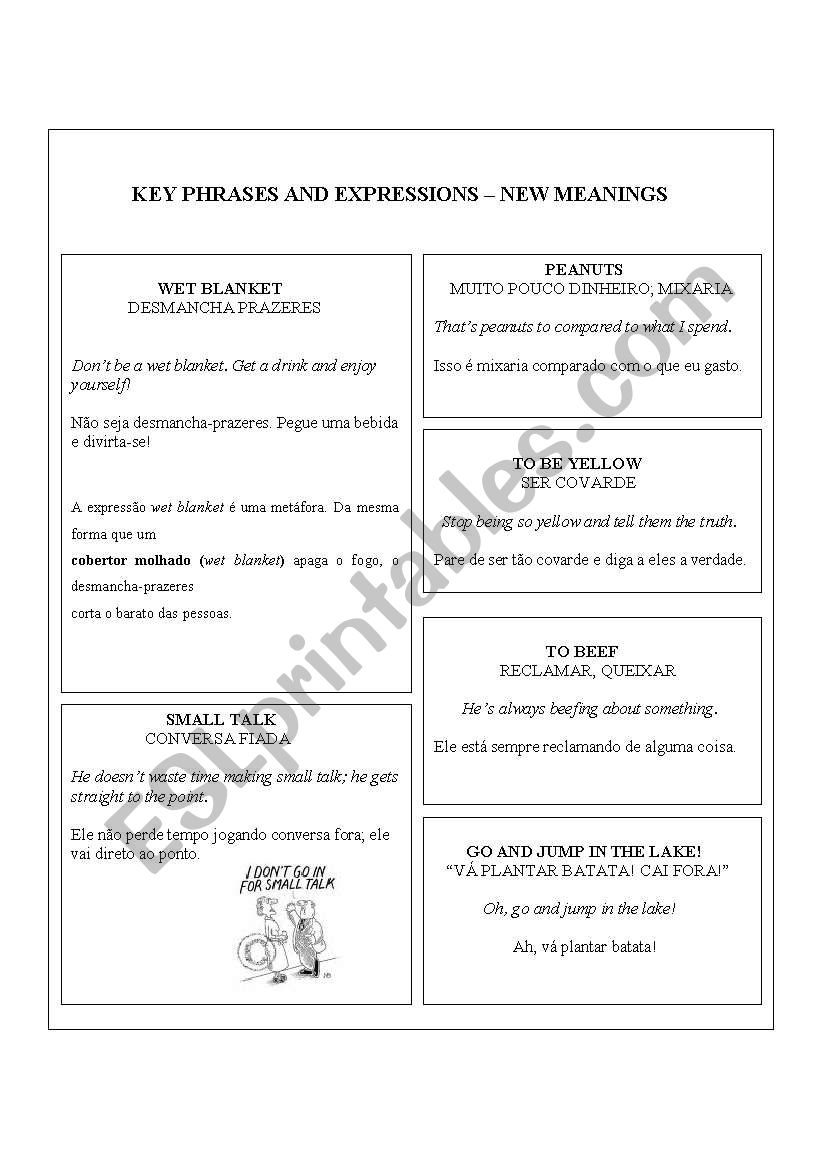 Expressions worksheet