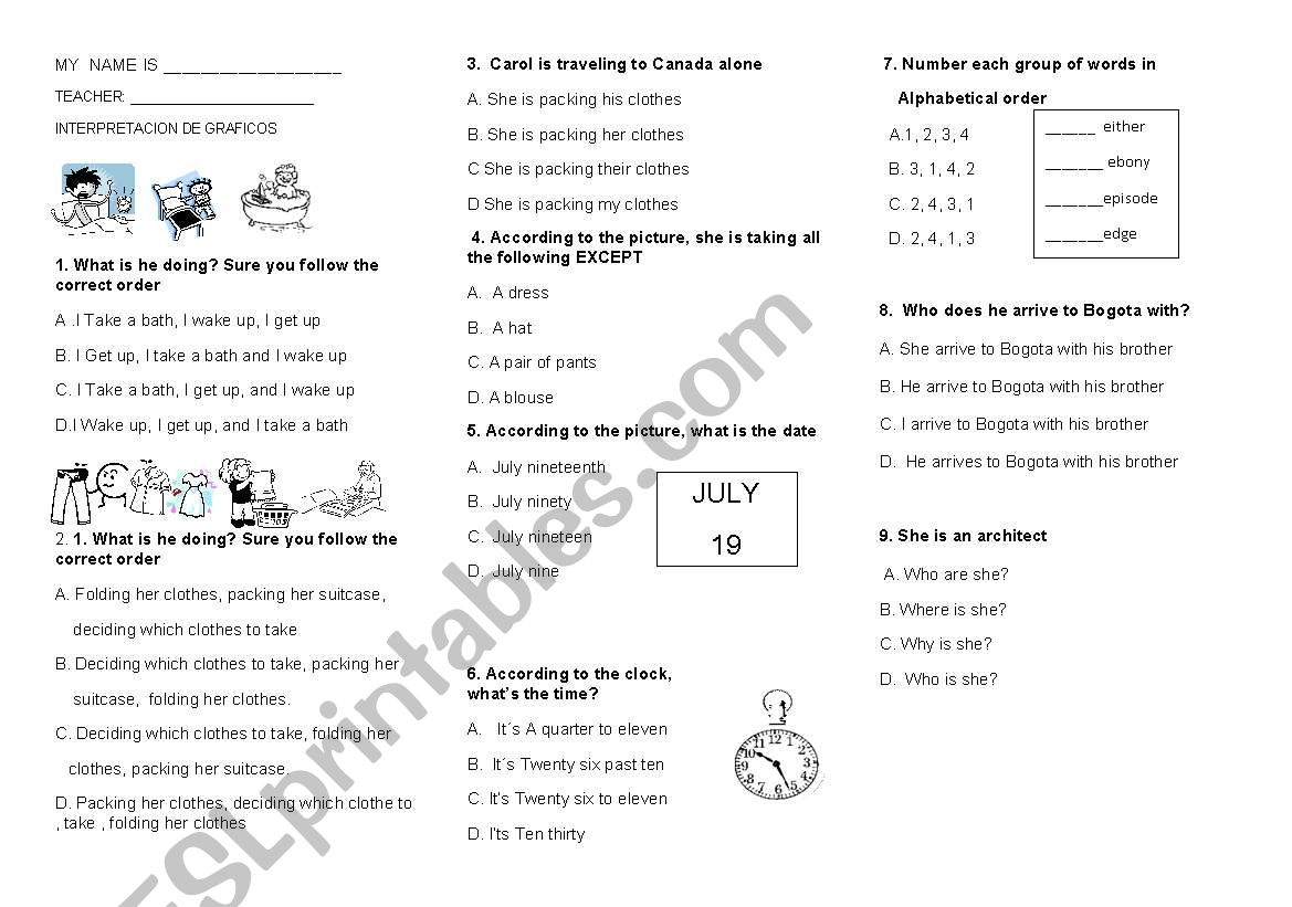 qustions review worksheet