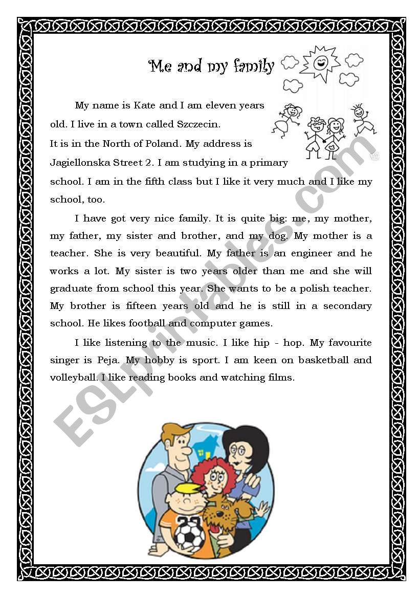 essay about family pdf