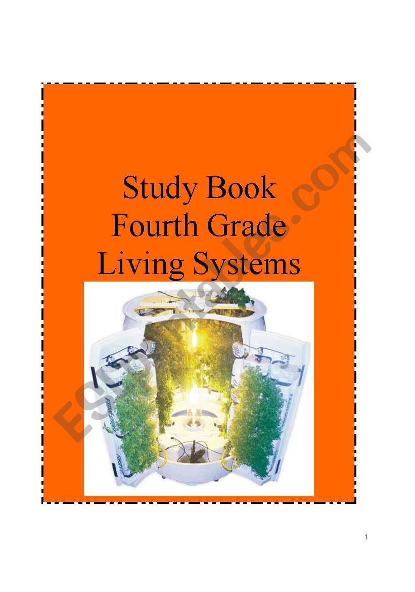 ScienceStudy guide for 4th grade. Living Systems. Questions included!