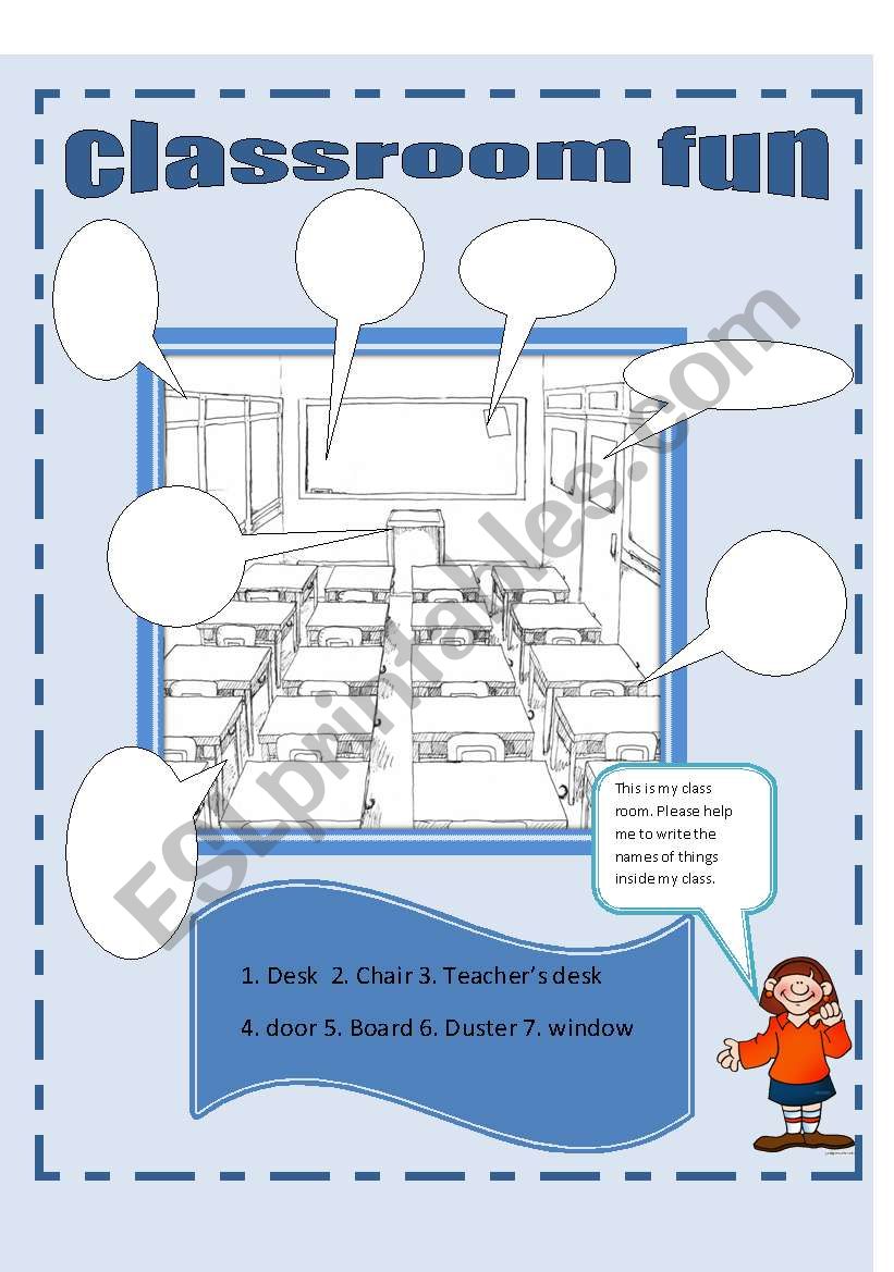 CLASSROOM FUN worksheet